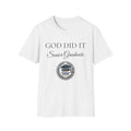 God Did It Senior Graduate T-Shirt – Class of 2026 Religious Graduation Tee