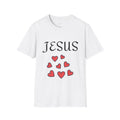 Copy of Jesus Hearts T‑Shirt — Agape Love 1 John 4:8 Christian Tee