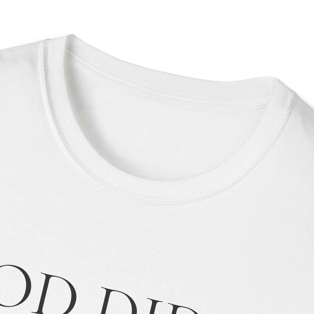 God Did It Senior Graduate T-Shirt – Class of 2026 Religious Graduation Tee