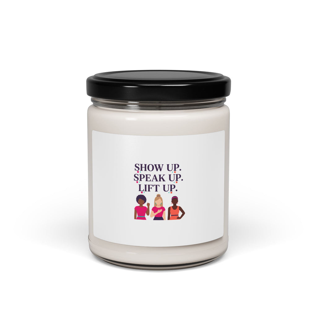 Show Up Speak and Lift Candle - Ignite Your Spirit and Inspire Confidence