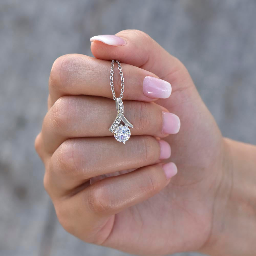 “Your Presence Shines – Encouragement Necklace”