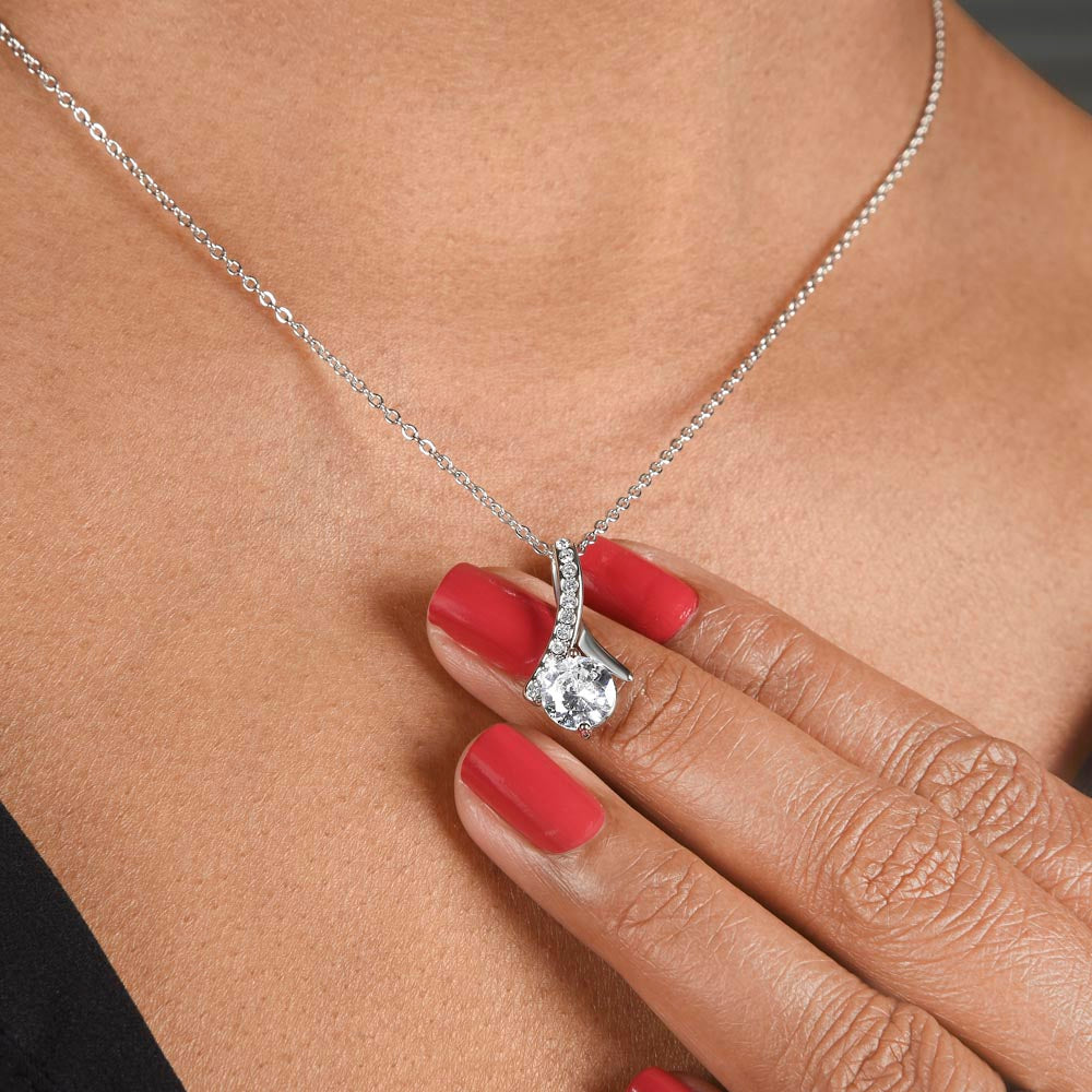 “Your Presence Shines – Encouragement Necklace”