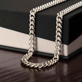 Dessing up the special one with this spectacular Cuban Link Chain