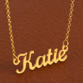 Radiant Custom Name Necklace – Crafted Just for You