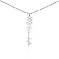 Blooming Name Necklace – Elegant, Meaningful & Custom