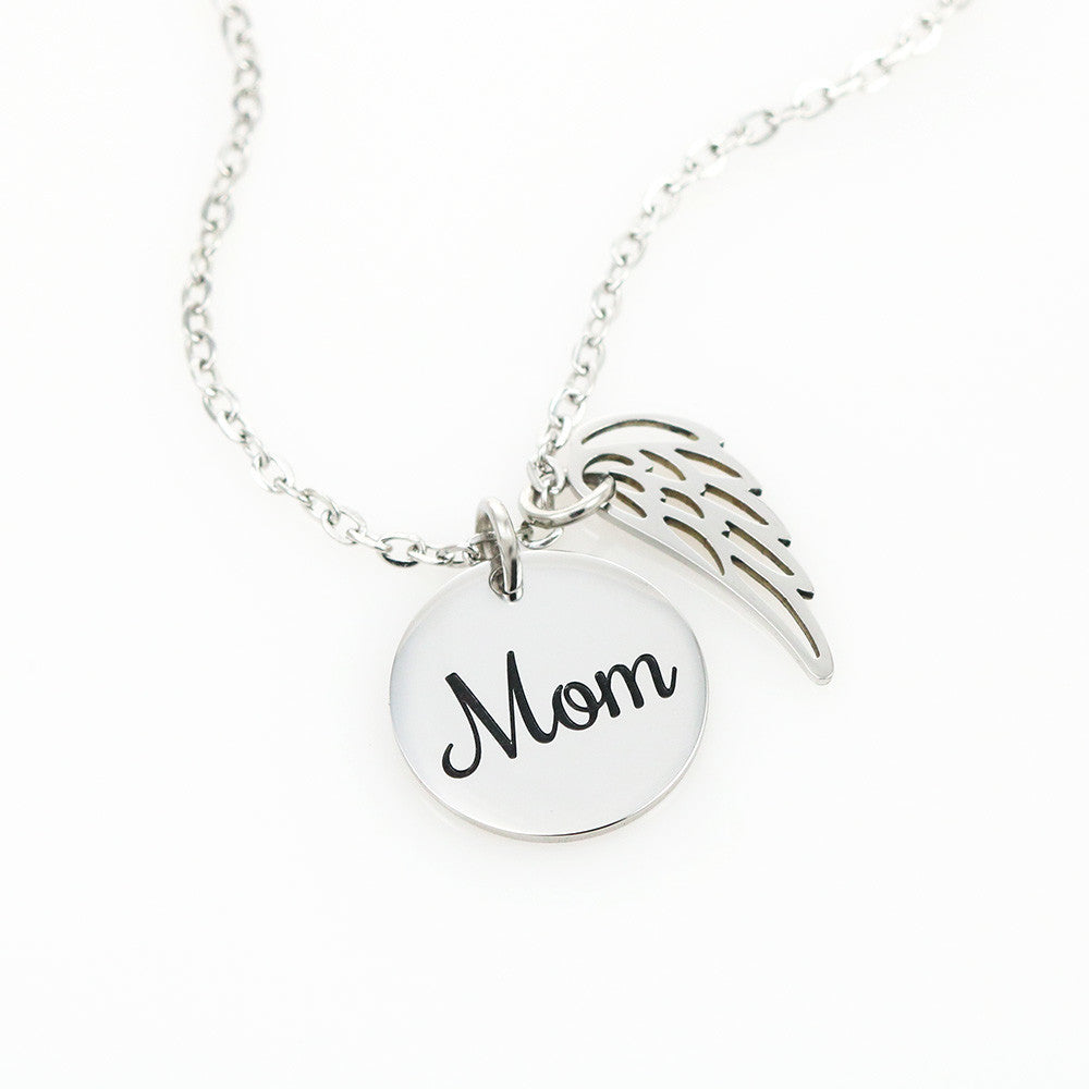 Forever and Always Mom's Beautiful Memorial Necklace