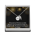 Forever and Always Mom's Beautiful Memorial Necklace