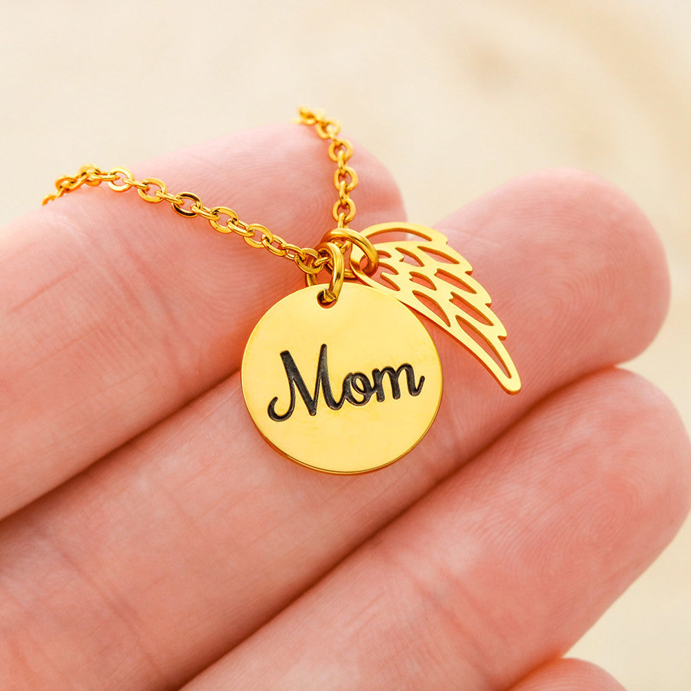 Forever and Always Mom's Beautiful Memorial Necklace